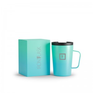 Iron Flask 12 Oz Grip Coffee 2.0 Mugs Blue | 178ESUAHO