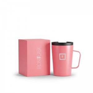 Iron Flask 12 Oz Grip Coffee 2.0 Mugs Coral | 728TKJHPD