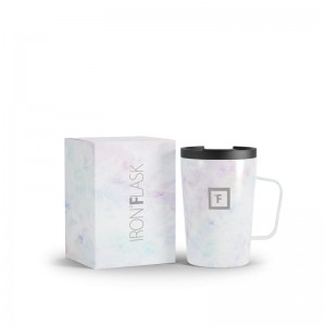 Iron Flask 12 Oz Grip Coffee 2.0 Mugs Pearl | 234PRTWUQ