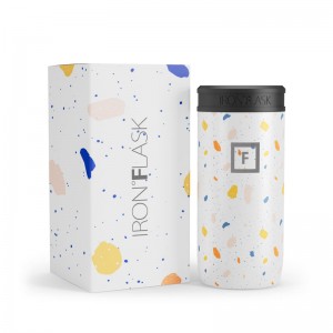 Iron Flask 12 Oz Slim Can Cooler Terrazzo | 532QZDRSG