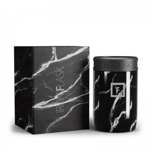 Iron Flask 12 Oz Standard Can Cooler Black | 065IGURXF