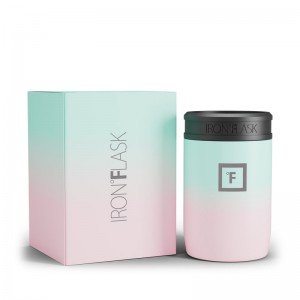 Iron Flask 12 Oz Standard Can Cooler Bubble Gum | 847AHEYML