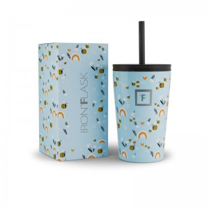 Iron Flask 12 Oz Tumblers Kids Water Bottle Sweet Bees | 910FCLTKH