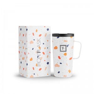 Iron Flask 16 Oz Grip Coffee 2.0 Mugs Terrazzo | 760GTHQDY