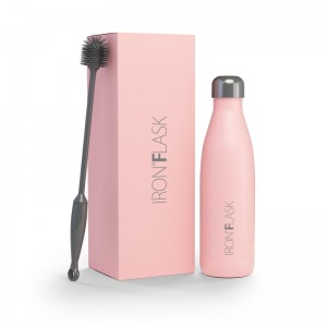 Iron Flask 17 Oz Retro Water Bottle Rose | 395SBRCME