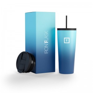 Iron Flask 24 Oz Classic 2.0 Tumbler Blue | 064FKAMSJ
