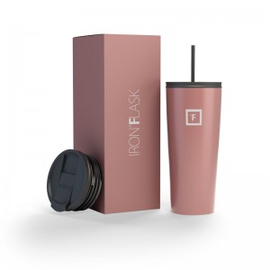 Iron Flask 24 Oz Classic 2.0 Tumbler Rose Gold | 134VMKUJX