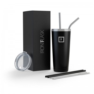 Iron Flask 24 Oz Classic Tumbler Black | 897MCQYIE