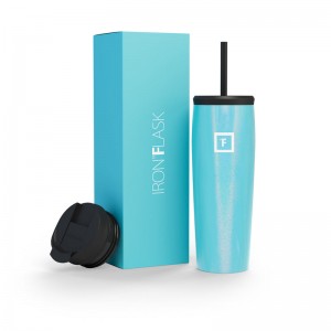 Iron Flask 24 Oz Nomad Tumbler Arctic Glow | 876OXGRWT