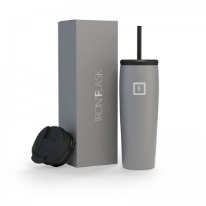 Iron Flask 24 Oz Nomad Tumbler Deep Grey | 295SZVAGM