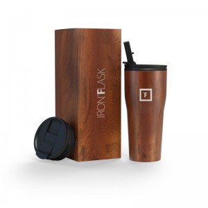 Iron Flask 24 Oz Rover 2.0 Tumbler Timber | 473EHSPOJ