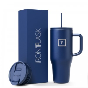 Iron Flask 32 Oz Co Pilot Tumbler Blue | 195TSMFGL