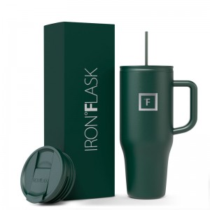 Iron Flask 32 Oz Co Pilot Tumbler Deep Green | 275CALMJF