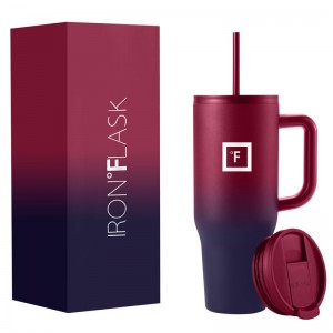 Iron Flask 40 Oz Co Pilot Tumbler Dark Multicolor | 092QCTURM