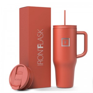Iron Flask 40 Oz Co Pilot Tumbler Red | 260MXDGQV