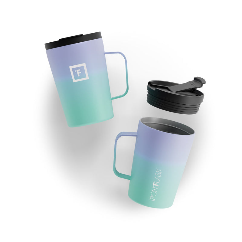 Iron Flask 12 Oz Grip Coffee 2.0 Mugs Cotton Candy | 724KABSQC