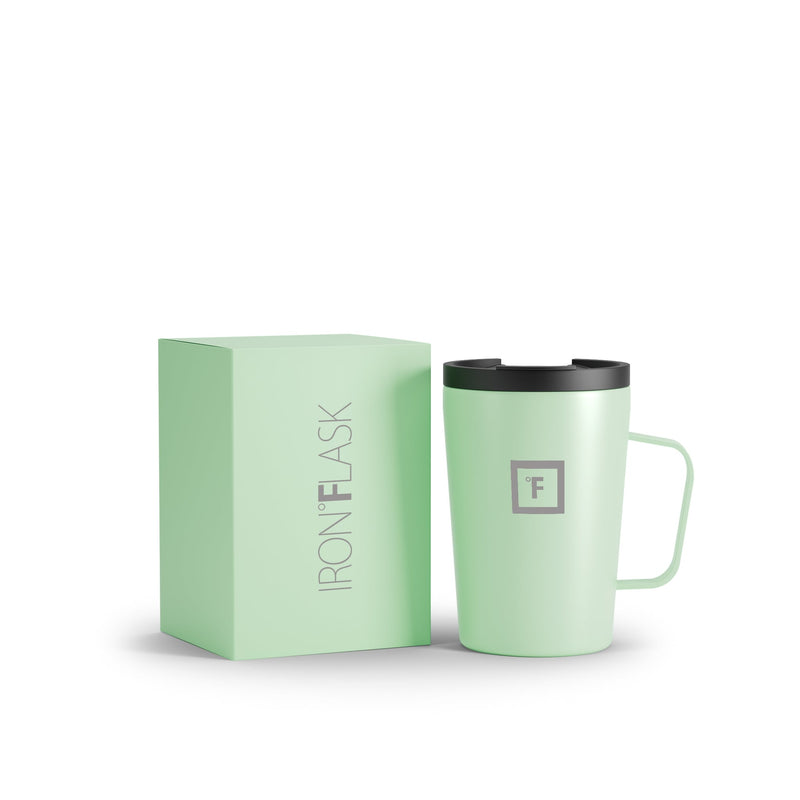 Iron Flask 12 Oz Grip Coffee 2.0 Mugs Mint | 360ECLSRY