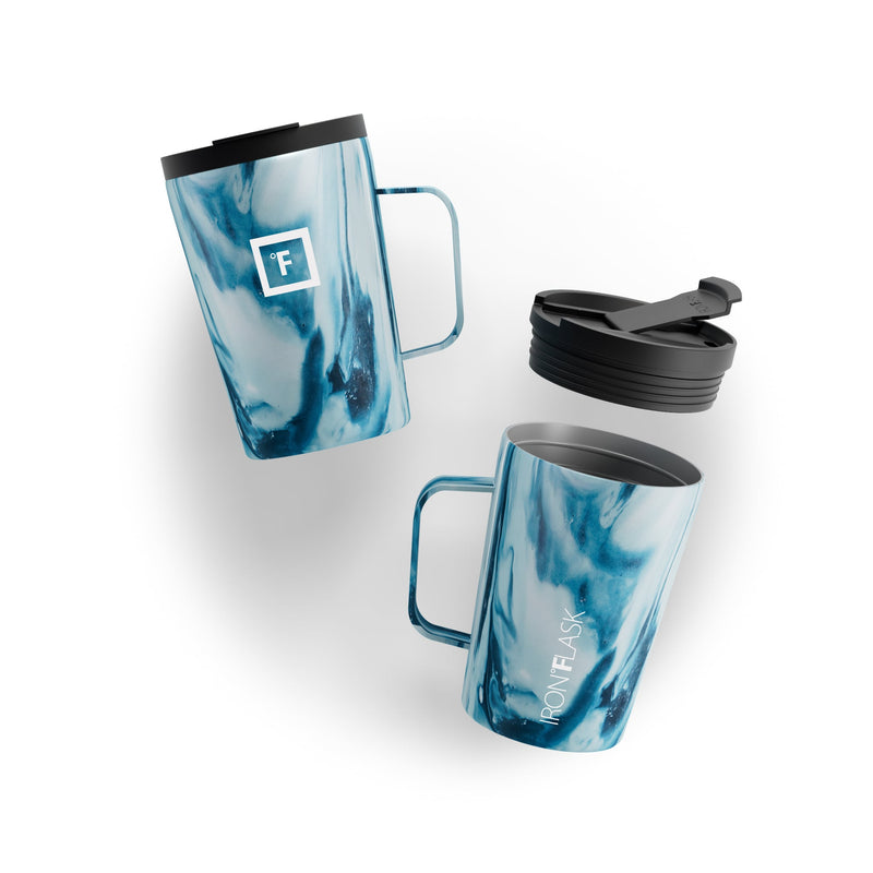 Iron Flask 12 Oz Grip Coffee 2.0 Mugs Ocean | 572XHOYCF