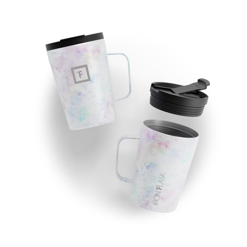 Iron Flask 12 Oz Grip Coffee 2.0 Mugs Pearl | 234PRTWUQ