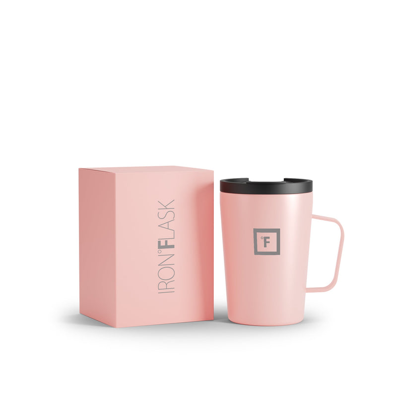 Iron Flask 12 Oz Grip Coffee 2.0 Mugs Rose | 531DVRIJN