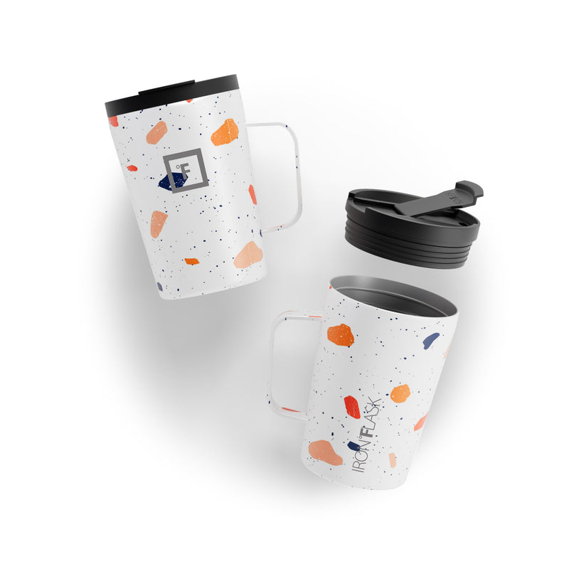 Iron Flask 12 Oz Grip Coffee 2.0 Mugs Terrazzo | 324FIKHLN