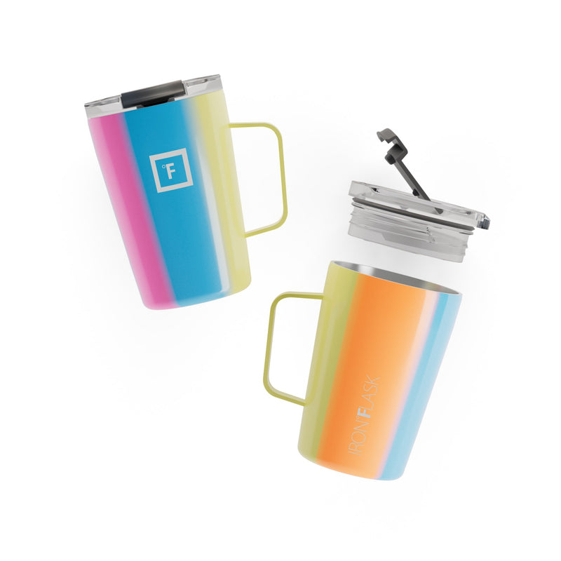 Iron Flask 12 Oz Grip Coffee Mugs Multicolor | 689TEOLMZ