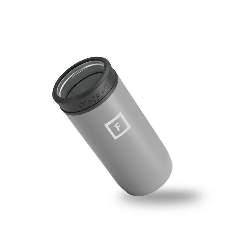 Iron Flask 12 Oz Slim Can Cooler Deep Grey | 280BFKAYP