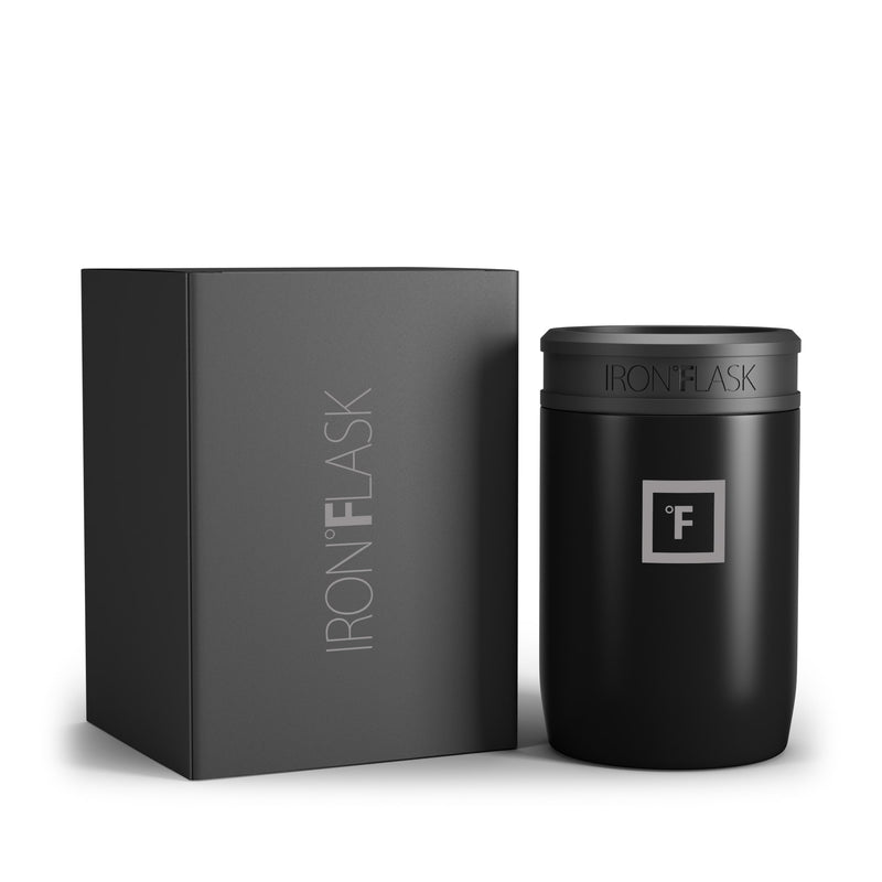 Iron Flask 12 Oz Standard Can Cooler Black | 038HTNVGP