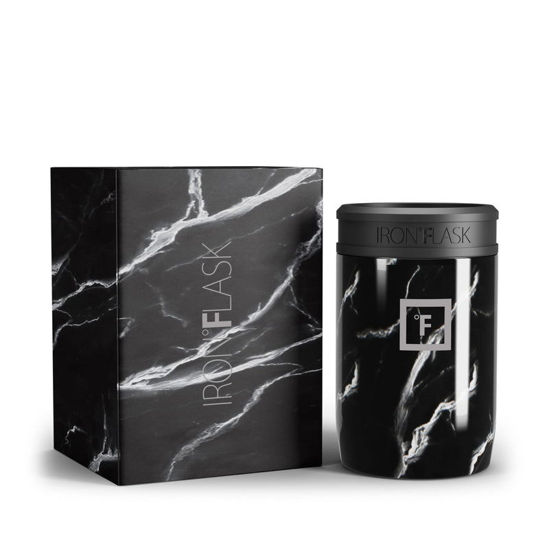 Iron Flask 12 Oz Standard Can Cooler Black | 065IGURXF