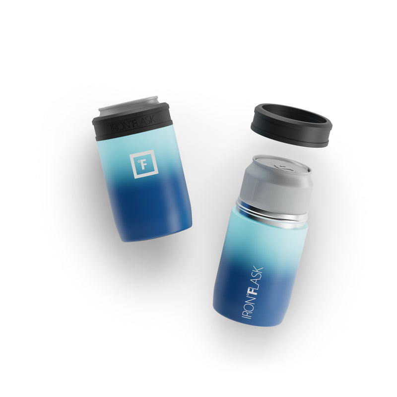 Iron Flask 12 Oz Standard Can Cooler Blue | 891VUEJXC