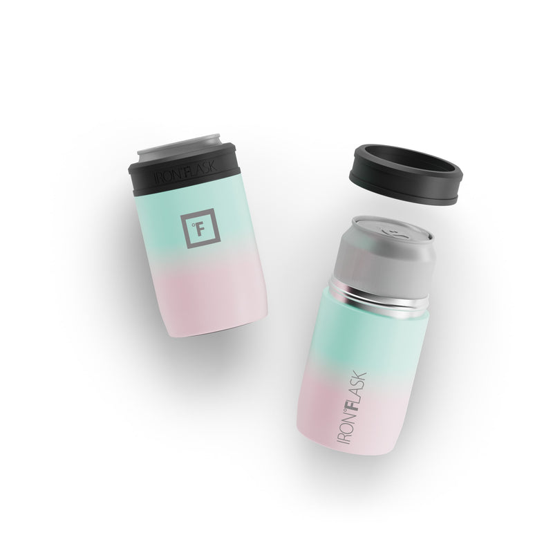 Iron Flask 12 Oz Standard Can Cooler Bubble Gum | 847AHEYML