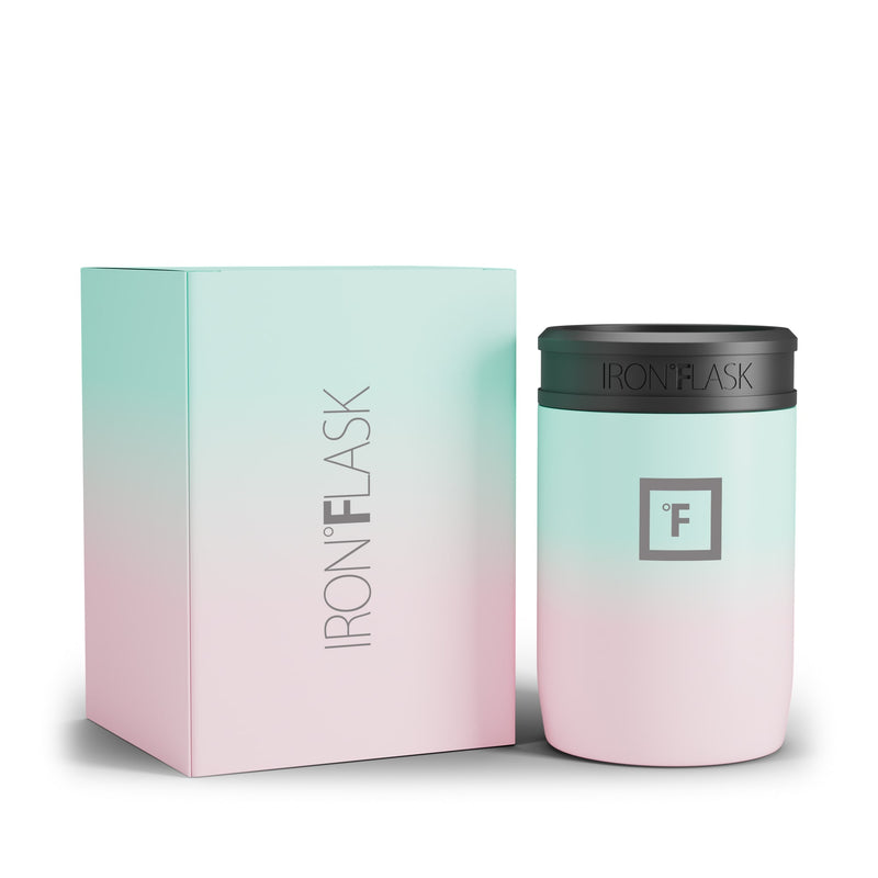 Iron Flask 12 Oz Standard Can Cooler Bubble Gum | 847AHEYML