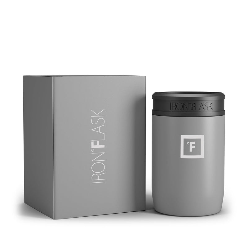 Iron Flask 12 Oz Standard Can Cooler Deep Grey | 461TNQPRG