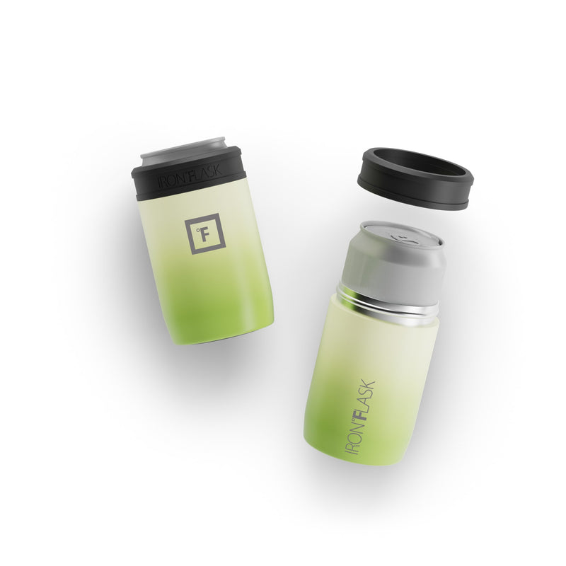 Iron Flask 12 Oz Standard Can Cooler Light Green | 923ILVOWU