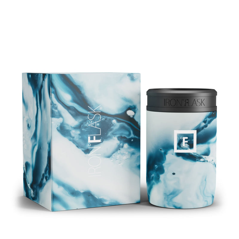 Iron Flask 12 Oz Standard Can Cooler Ocean | 946HZBMSN