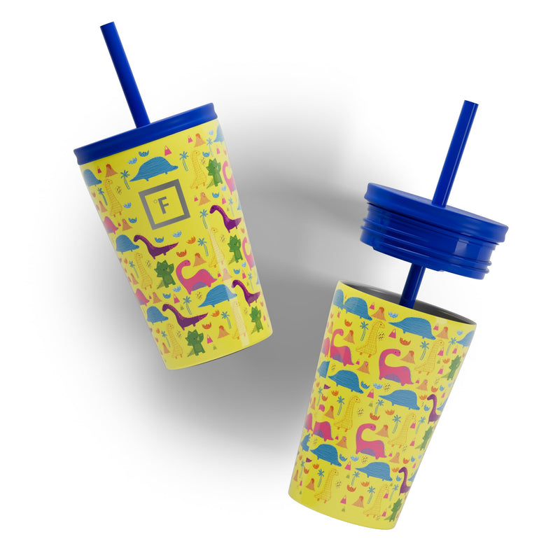Iron Flask 12 Oz Tumblers Kids Water Bottle Dino Mates | 980HZGWCR
