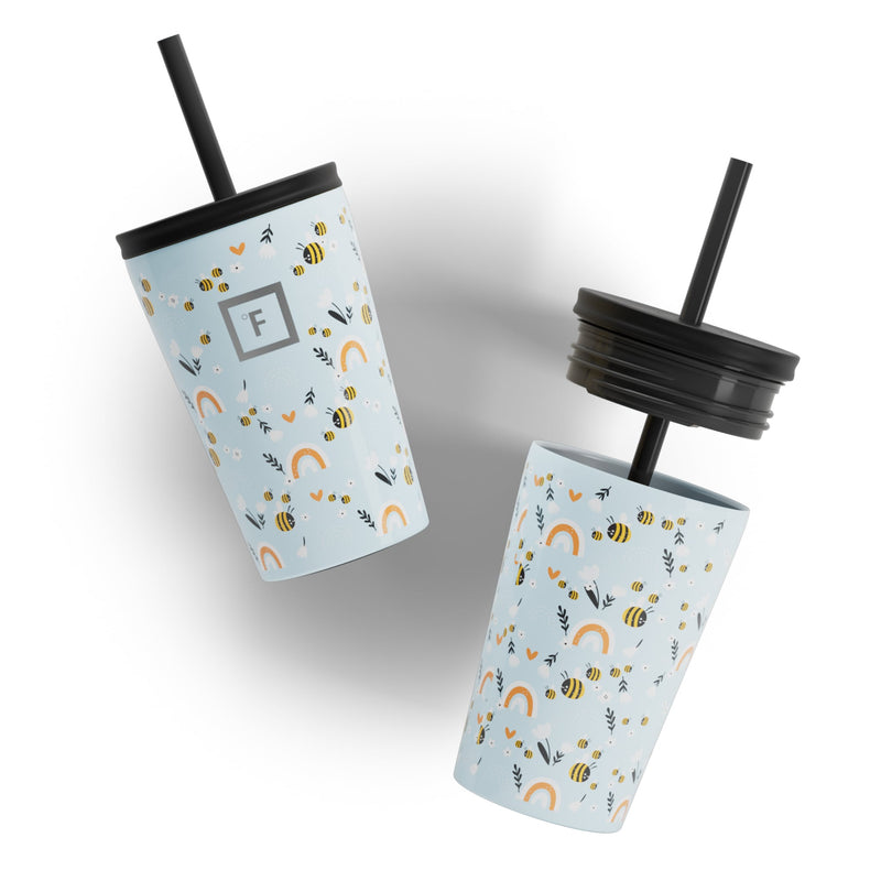 Iron Flask 12 Oz Tumblers Kids Water Bottle Sweet Bees | 910FCLTKH
