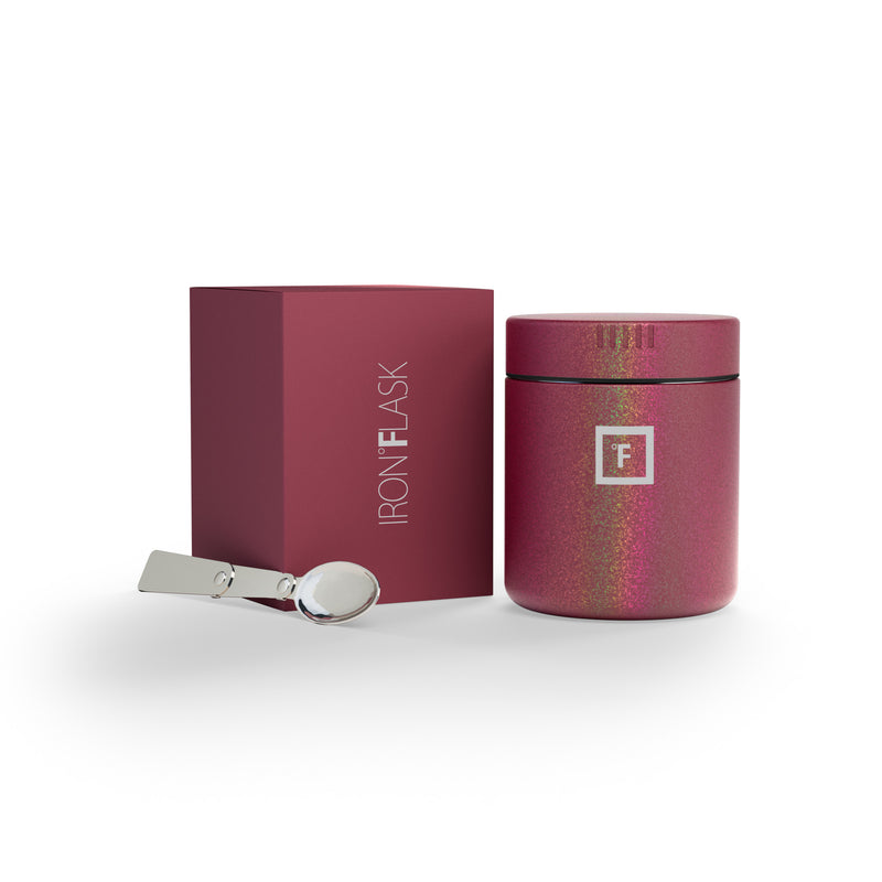 Iron Flask 13.5 Oz Food Jar Burgundy | 789MODZAL