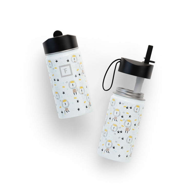Iron Flask 14 Oz Kids Water Bottle King Leo | 871JRKBAP