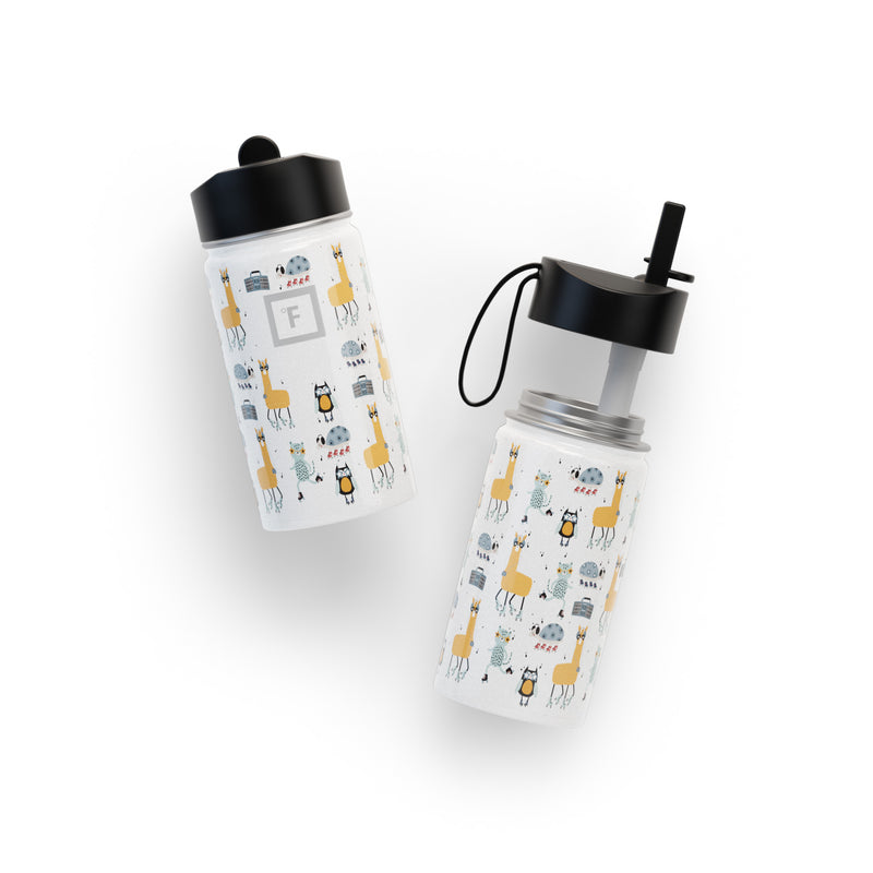 Iron Flask 14 Oz Kids Water Bottle Party Town | 158IYPRBV