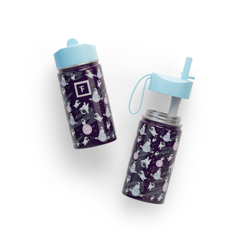 Iron Flask 14 Oz Kids Water Bottle Space Heroes | 403TZDIPN