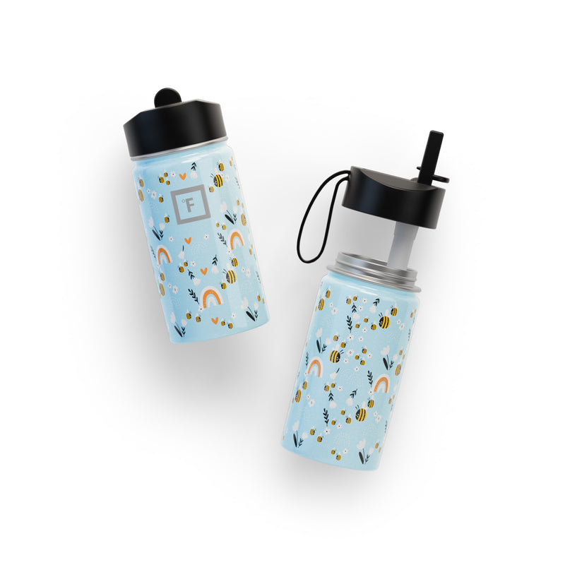Iron Flask 14 Oz Kids Water Bottle Sweet Bees | 018LVTEYH