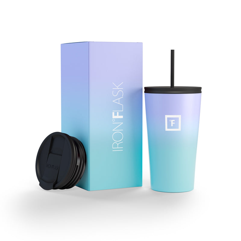 Iron Flask 16 Oz Classic 2.0 Tumbler Cotton Candy | 685YPBGJH
