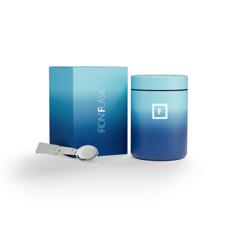 Iron Flask 16 Oz Food Jar Blue | 905OWFIGM