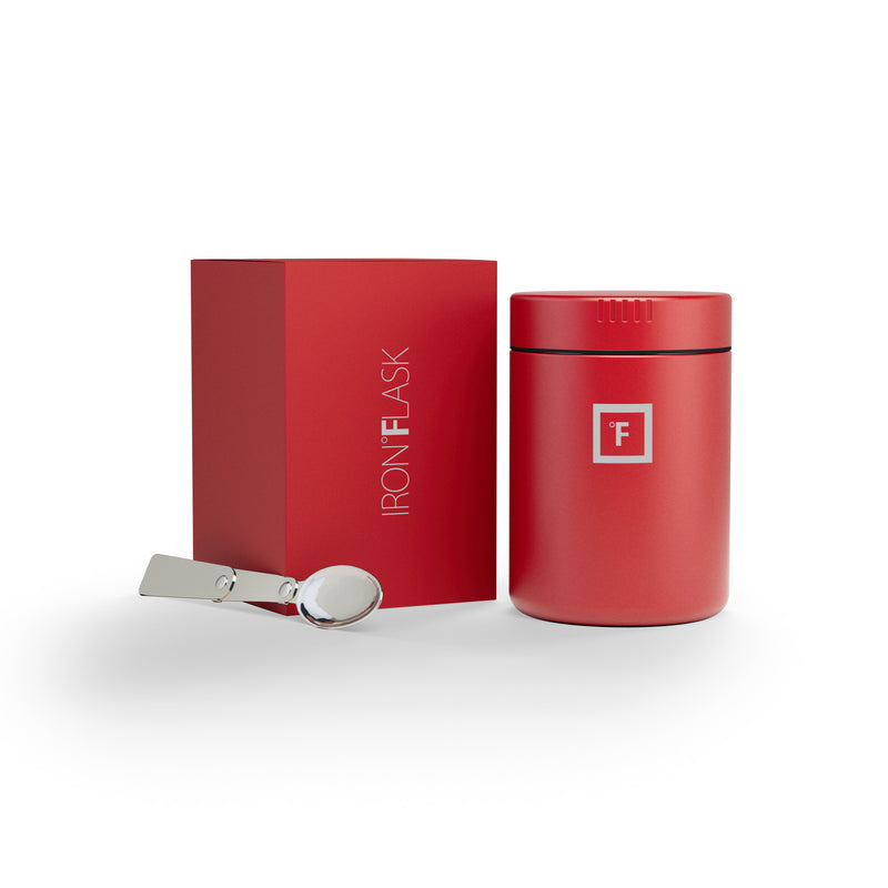Iron Flask 16 Oz Food Jar Red | 627UWFPOI