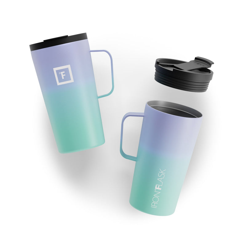 Iron Flask 16 Oz Grip Coffee 2.0 Mugs Cotton Candy | 125VGOWJA