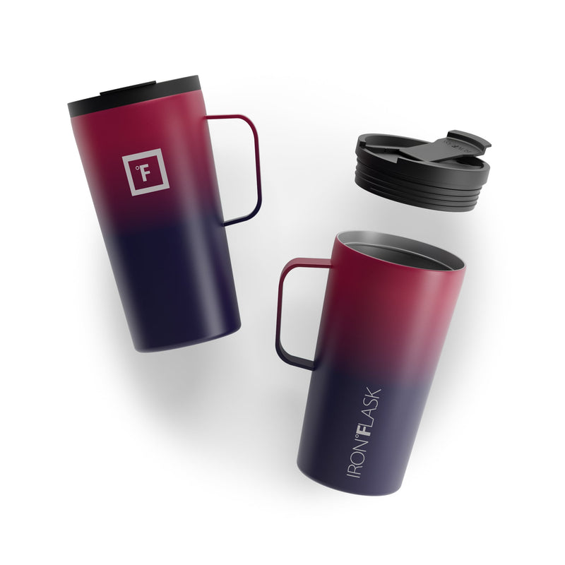 Iron Flask 16 Oz Grip Coffee 2.0 Mugs Dark Multicolor | 548SVXGNK