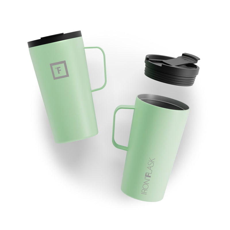 Iron Flask 16 Oz Grip Coffee 2.0 Mugs Mint | 760QVETAI