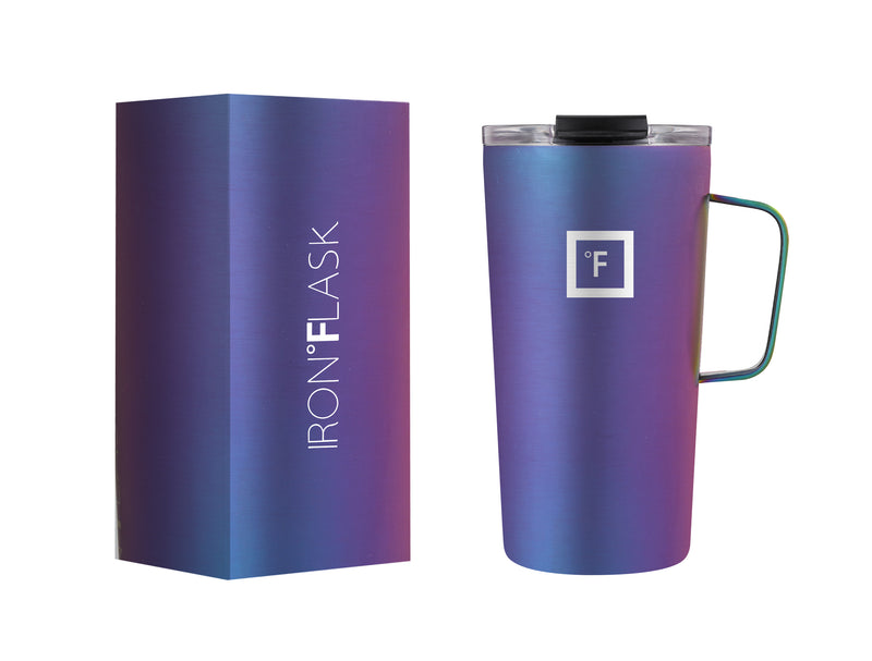 Iron Flask 16 Oz Grip Coffee Mugs Aurora | 163FHESNU