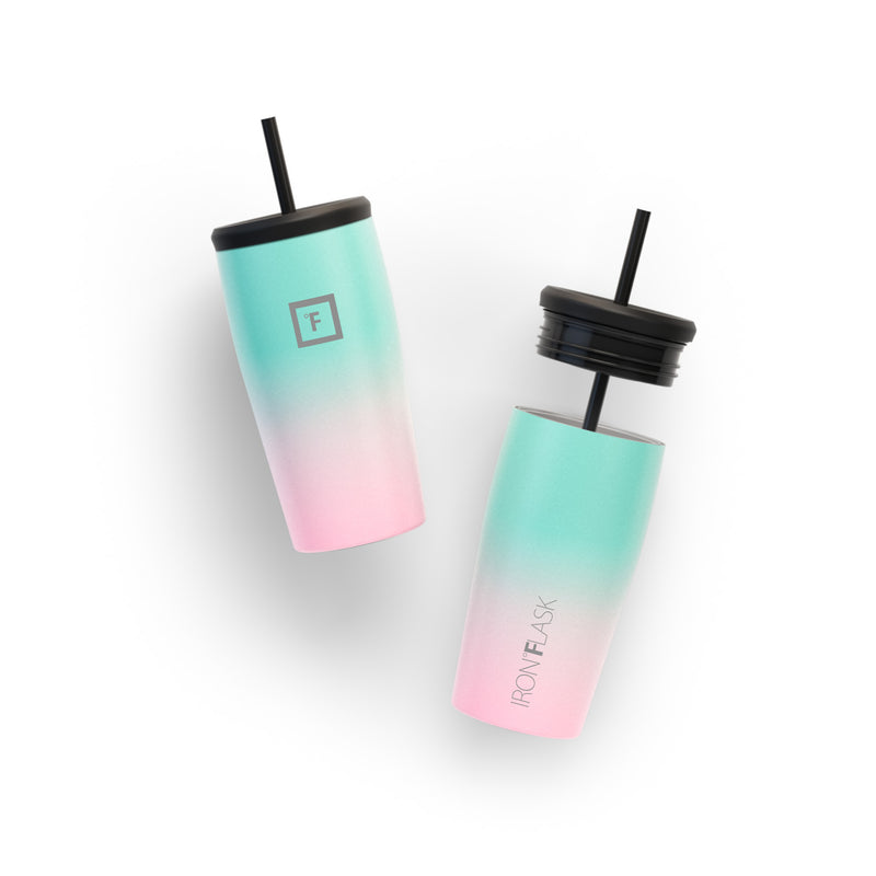 Iron Flask 16 Oz Nomad Tumbler Bubble Gum | 740DXBTYH